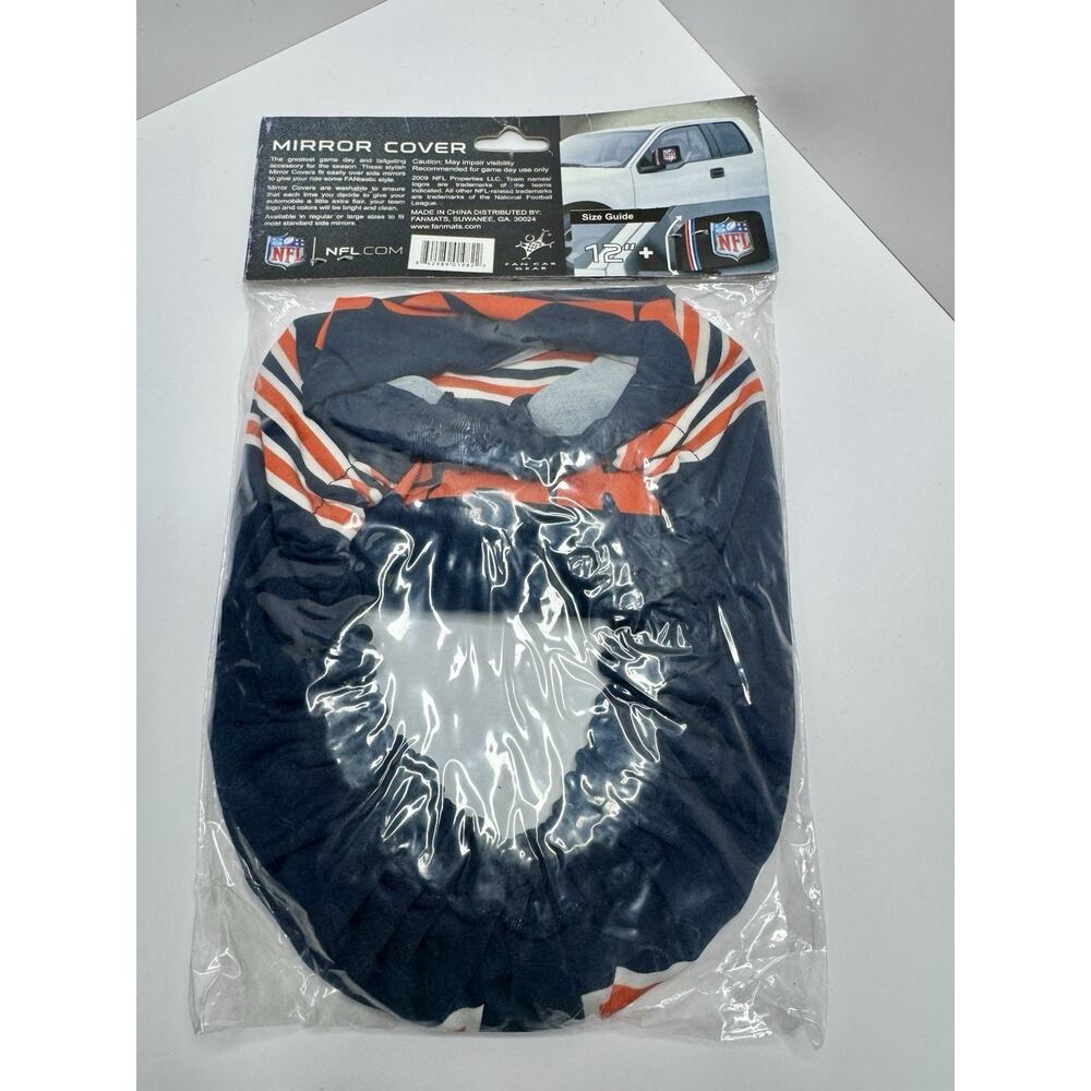 Chicago Bears Auto Truck Car Mirror Covers - Large Logo Side View Mirror - NFL - Picture 2 of 2